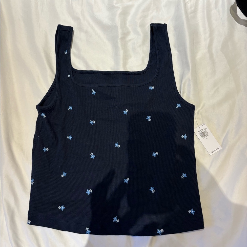 Old Navy Flower Tank Top